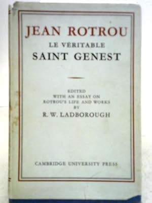 Image du vendeur pour Le Veritable Saint Genest mis en vente par World of Rare Books