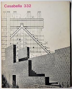 CASABELLA. RIVISTA DI ARCHITETTURA E URBANISTICA. NUMERO 332. GENNAIO 1969.