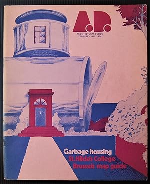 AD ARCHITECTURAL DESIGN. FEBRUARY 1971.