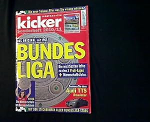 Bild des Verkufers fr Kicker-Sonderheft Bundesliga 2010/2011. zum Verkauf von Antiquariat Matthias Drummer