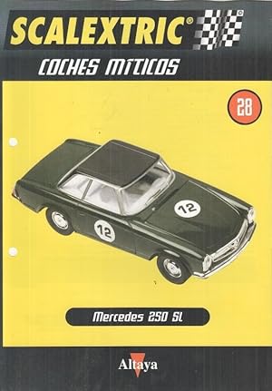 Seller image for Lamina numerada 28: Scalextric Coches Miticos (Altaya) for sale by EL BOLETIN