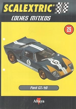 Imagen del vendedor de Lamina numerada 29: Scalextric Coches Miticos (Altaya) a la venta por EL BOLETIN