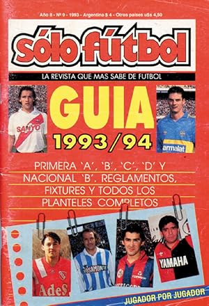 Seller image for Guia 1993 / 94 for sale by AGON SportsWorld GmbH