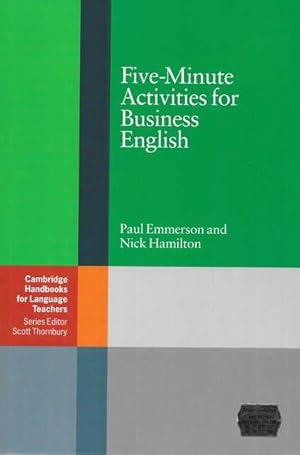 Immagine del venditore per Five-Minute Activities for Business English venduto da Leura Books