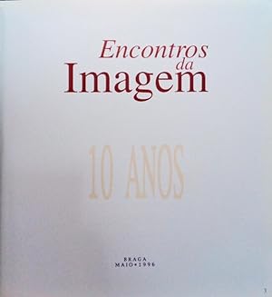Imagen del vendedor de ENCONTRO DA IMAGEM 10 ANOS. a la venta por Livraria Castro e Silva