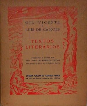 Seller image for TEXTOS LITERRIOS. for sale by Livraria Castro e Silva