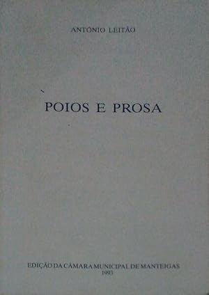 Seller image for POIOS E PROSA. for sale by Livraria Castro e Silva