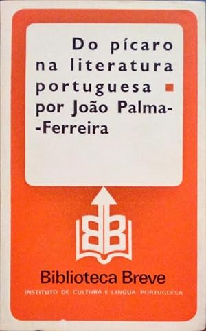 Imagen del vendedor de DO PCARO NA LITERATURA PORTUGUESA. a la venta por Livraria Castro e Silva