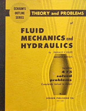 Seller image for THEORY AND PROBLEMS OF FLUID MECHANICS AND HYDRAULICS. for sale by Livraria Castro e Silva