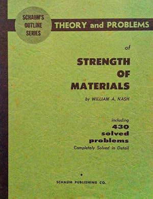 Bild des Verkufers fr THEORY AND PROBLEMS OF STRENGTH OF MATERIALS. zum Verkauf von Livraria Castro e Silva