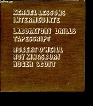 Imagen del vendedor de Kernel lessons intermediate - laboratory drills- tapescript a la venta por Le-Livre