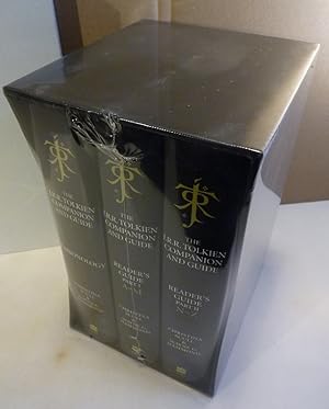Seller image for The J. J. R. Tolkien Companion and Guide - Three Volume Boxed Set. Reader`s Guide, Part 1 and 2 / Chronology (in 1 volume). for sale by Kunze, Gernot, Versandantiquariat