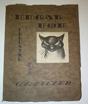 Le Chat noir. Traduction de Charles Baudelaire. Illustrations de G. Zilzer. Signed.