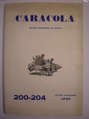 Imagen del vendedor de Caracola N 200-204 Revista malaguea de poesa. Junio - Octubre 1969 a la venta por Librera Antonio Azorn