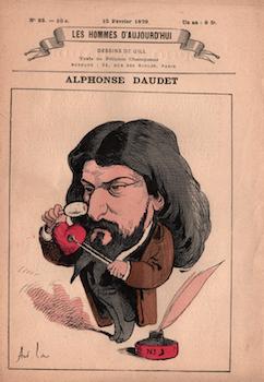 Alphonse Daudet (Les Hommes d'aujourd'hui, No. 23. 15 Fèvrier 1879), Cat. rais. pages 188-191.