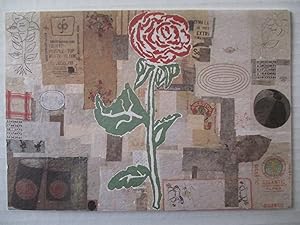 Imagen del vendedor de Donald Baechler Des Fleurs Galerie Thaddaeus Ropac 1994 Exhibition invite postcard a la venta por ANARTIST