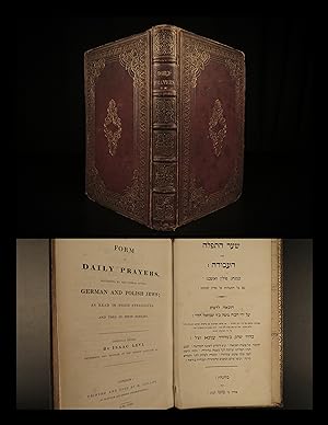 Form of daily prayers by traditional siddur: Near Fine Hardcover (1830 ...