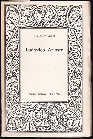 Bild des Verkufers fr Ludovico Ariosto zum Verkauf von Graphem. Kunst- und Buchantiquariat