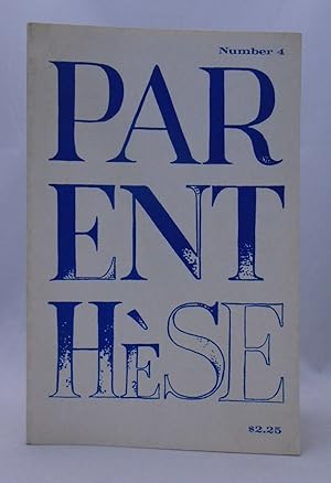 Seller image for Parenthese: Vol. 1, No. 4 for sale by Grey Matter Books