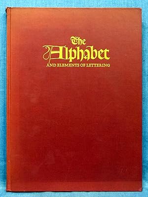 Seller image for The Alphabet And Elements Of Lettering for sale by Dennis McCarty Bookseller