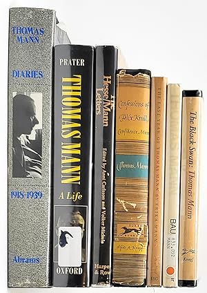 Imagen del vendedor de [7 Volume Lot of Thomas Mann Books] Thomas Mann; The Black Swan; The Last Year of Thomas Mann: A Revealing Memoir by His Daughter; Confessions of Felix Krull, Confidence Man; The Hesse/Mann Letters; Thomas Mann: A Life; Thomas Mann Diaries, 1918-1939 a la venta por Underground Books, ABAA