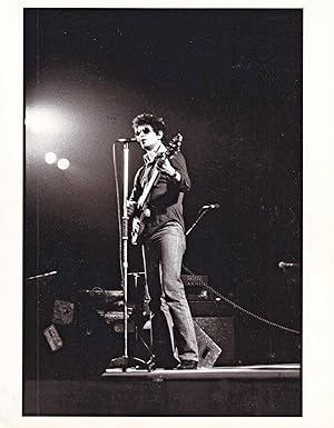 Original photograph of Lou Reed in performance, circa 1978