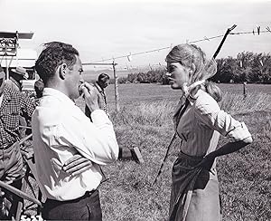 Bild des Verkufers fr Cat Ballou (Original photograph of Jane Fonda and Elliot Silverstein on the set of the 1965 film) zum Verkauf von Royal Books, Inc., ABAA
