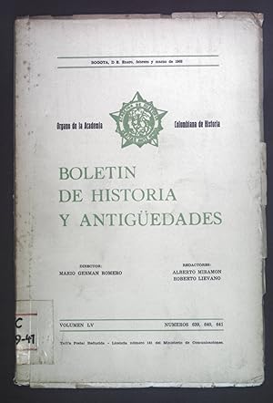 Imagen del vendedor de Boletin de Historia y Antigedades. Volumen LV. a la venta por books4less (Versandantiquariat Petra Gros GmbH & Co. KG)