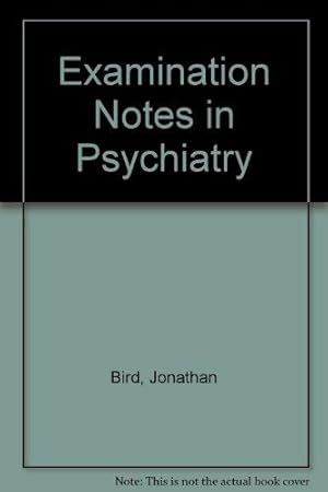 Seller image for Examination Notes in Psychiatry for sale by WeBuyBooks