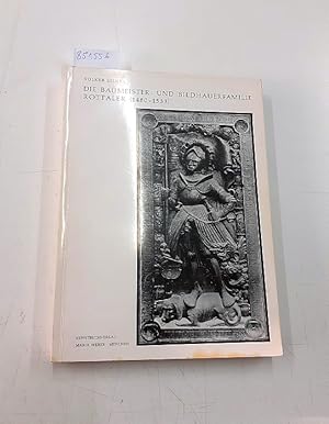 Image du vendeur pour Die Baumeister- und Bildhauerfamilie Rottaler. (1480-1533). mis en vente par Versand-Antiquariat Konrad von Agris e.K.