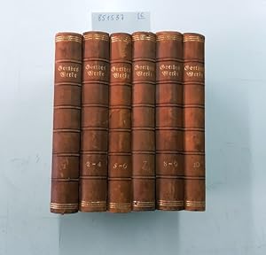 Bild des Verkufers fr Goethes Werke Auswahl in zehn Teilen zum Verkauf von Versand-Antiquariat Konrad von Agris e.K.