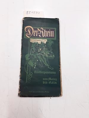 Der Rhein Künstlerpanorama von Mainz bis Köln, Reihe:künstlerisch gestaltete Karte