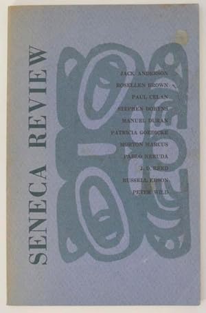 Seller image for The Seneca Review Vol. III, No. 2 December 1972 for sale by Jeff Hirsch Books, ABAA