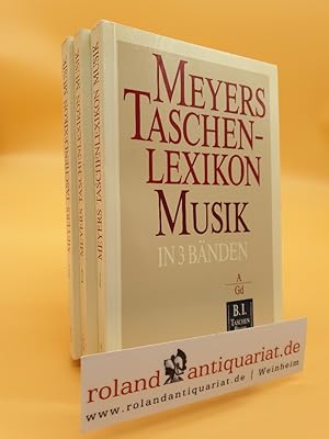 Bild des Verkufers fr Meyers Taschenlexikon Musik zum Verkauf von Roland Antiquariat UG haftungsbeschrnkt