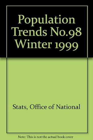 Seller image for Population Trends No.98 Winter 1999 for sale by WeBuyBooks