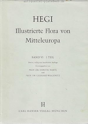 Illustrierte Flora von Mitteleuropa. VI. Band. 1. Teil. Dicotyledones. 4. Teil. (Scrophulariaceae...