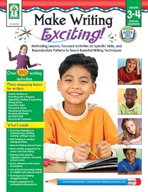 Seller image for Make Writing Exciting, Grades 3 - 4 for sale by WeBuyBooks