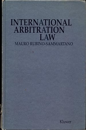 Immagine del venditore per International Arbitration Law venduto da avelibro OHG