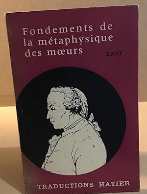 Fondements de la métaphysique des moeurs