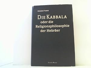 Bild des Verkufers fr Die Kabbala oder die Religionsphilosophie der Hebrer. zum Verkauf von Antiquariat Uwe Berg