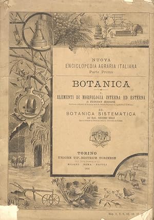 Botanica. I. Elementi di morfologia esterna ed interna. (Segue:) II: BELLI Saverio Botanica siste...