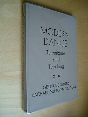 Modern Dance Techniques and teaching