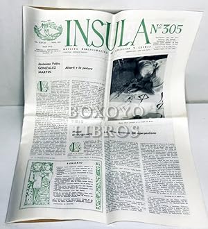 Ínsula. Revista bibliográfica de ciencias y letras. Nº 305 (Abril, 1972)