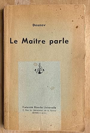 Le Maître parle