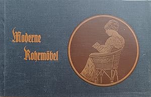 Moderne Rohrmöbel. (Original-Firmenschrift / Produktkatalog um 1910).
