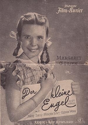 Der kleine Engel. (Lost Angel). Filmprogramm zur Aufführung des Films im Jahr 1947. Illustrierter...