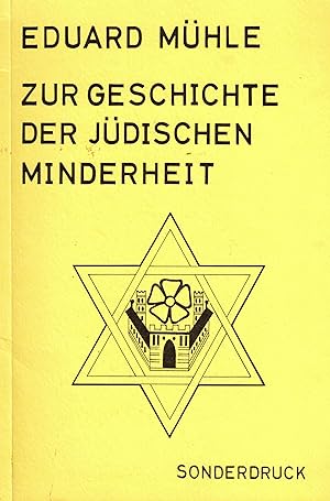 Seller image for Zur Geschichte der jdischen Minderheit (Sonderdruck Heimatbund Lippstadt). for sale by Paderbuch e.Kfm. Inh. Ralf R. Eichmann