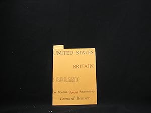 Seller image for United States, Britain, Ireland: A Special Special Relationship for sale by George Strange's Bookmart