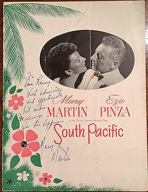Seller image for Richard Rodgers and Oscar Hammerstein 2nd in association with Leland Hayward and Joshua Logan present a musical play, South Pacific for sale by Peter Keisogloff Rare Books, Inc.