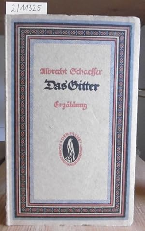 Imagen del vendedor de Das Gitter. Erzhlung. a la venta por Versandantiquariat Trffelschwein